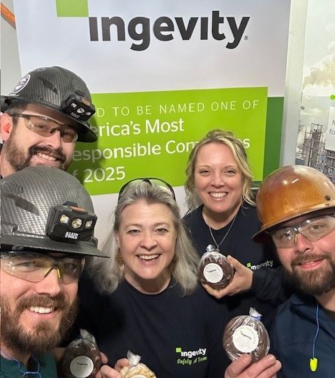 Photo of Ingevity employees at the Covington plant