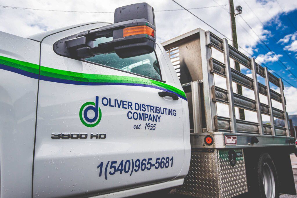 Oliver Distributing Company truck